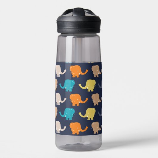 Elephant Pattern Trinkflasche (Vorne)