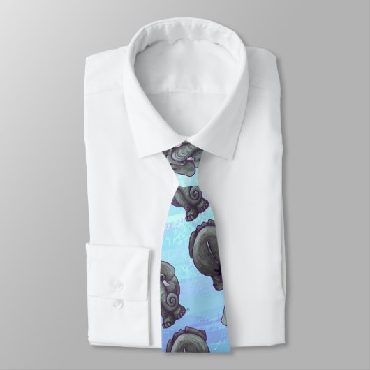 Elephant Patterns Krawatte (Gebunden)
