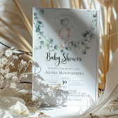 Elephant Peanut Baby Shower Einladung