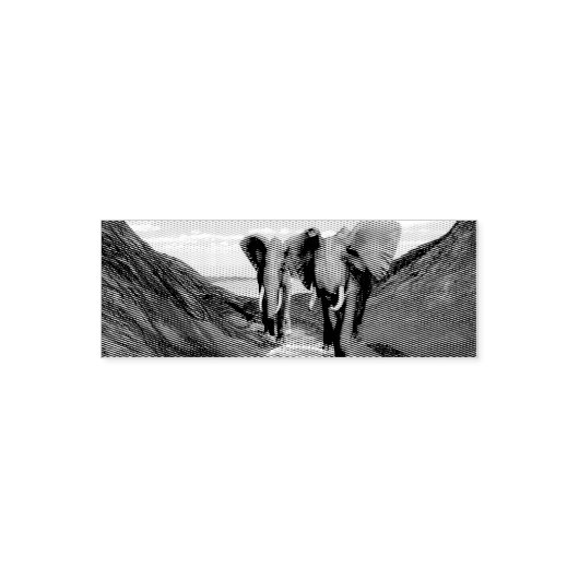 Elephant Permastempel (Design)