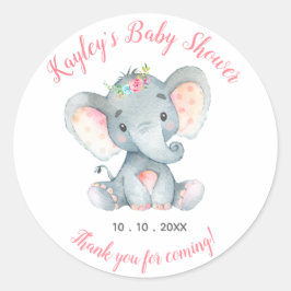 Elephant Personalisiert Favor Stickers