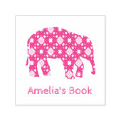 Elephant Personalisiertes Buchzeichen Selbstfarbig Permastempel (Design)