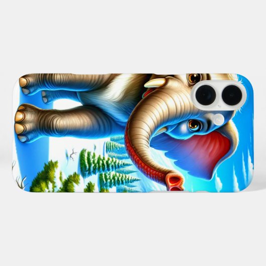 Elephant Phone Case (Rückseite (Horizontal))