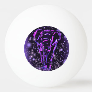 Elephant Ping Pong Ball Wandern bei Starry Night Tischtennisball