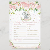 Elephant Pink Floral Baby (Vorne/Hinten)