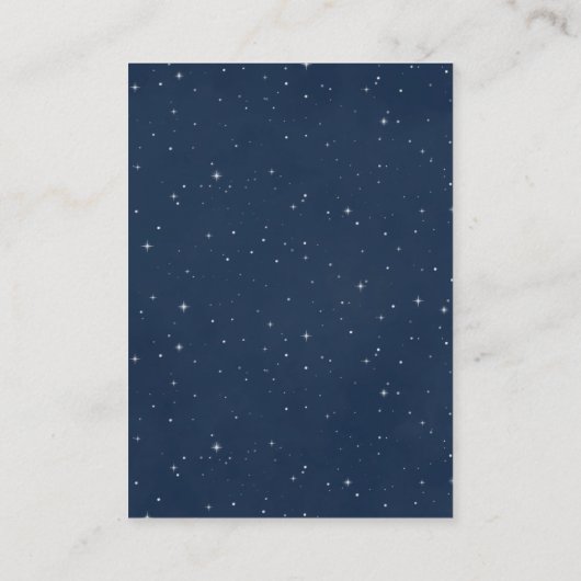 Elephant Pink und Navy Baby Shower Buchanfrage Begleitkarte (Rückseite)