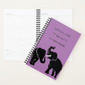 Elephant Planner Benutzerdefinierter Textname Planer (Anzeige)