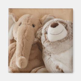 Elephant Plush Toy und Teddy Bären Friends Magnet