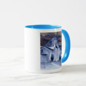 Elephant Pop Art Tasse (VorderseiteRechts)