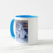 Elephant Pop Art Tasse (Vorderseite Links)