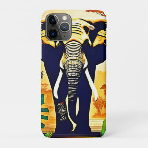 Elephant Portrait Jungle View Case-Mate iPhone Hülle