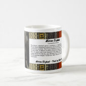 Elephant Portrait Kaffeetasse (VorderseiteRechts)