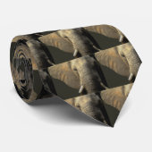 Elephant Portrait Krawatte (Gerollt)