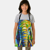 Elephant-Portrait Nr.4 Schürze (Insitu)