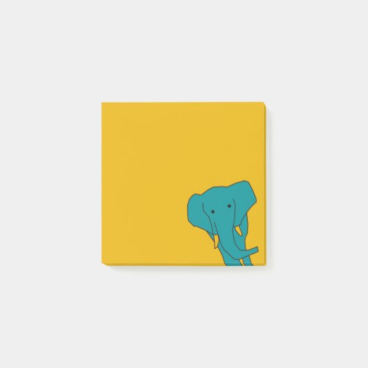 Elephant Post-it Klebezettel (Vorderseite)