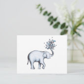 Elephant (Postcard) Postkarte (Stehend Vorderseite)