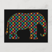 Elephant Postcard Postkarte (Vorderseite)