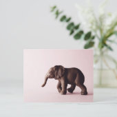 Elephant Postcard Postkarte (Stehend Vorderseite)