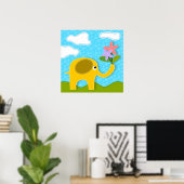 Elephant Poster (Heimbüro)