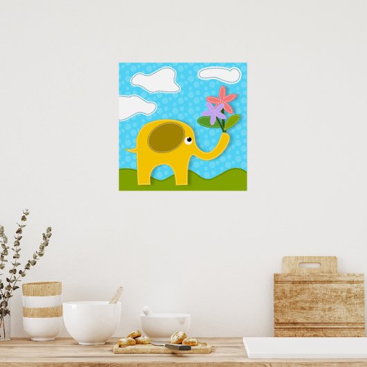 Elephant Poster (Küche)