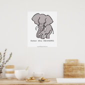 Elephant - Poster (Küche)