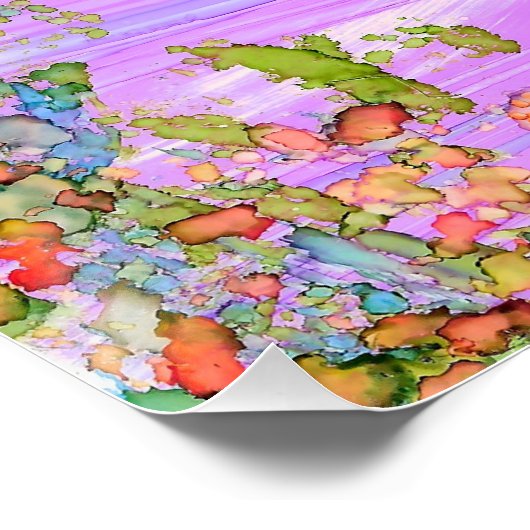 Elephant Poster 20" x 20" (Ecke)