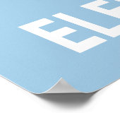 Elephant Poster Behalte Ruhe und Liebe Elefanten B (Ecke)