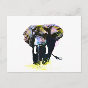 Elephant Postkarte