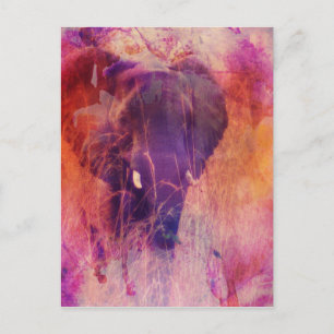 Elephant Postkarte