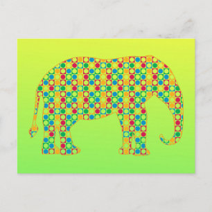Elephant Postkarte