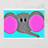 Elephant Postkarte (Vorderseite)