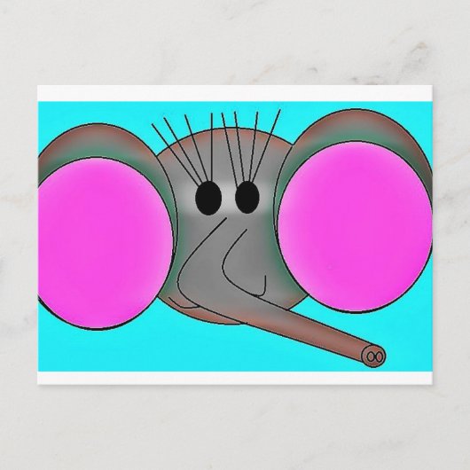 Elephant Postkarte (Vorderseite)