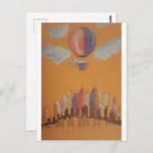 Elephant Postkarte (Vorne/Hinten)