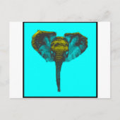 Elephant Postkarte (Vorderseite)