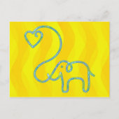 ELEPHANT POSTKARTE (Vorderseite)