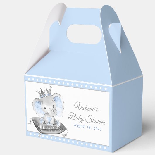 Elephant Prince Baby Dusche Geschenkschachtel