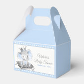 Elephant Prince Baby Dusche Geschenkschachtel (Vorderseite)