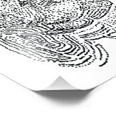 Elephant Print Fotodruck (Ecke)