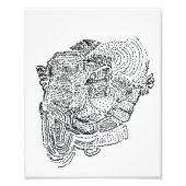 Elephant Print Fotodruck (Vorne)