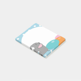 Elephant Print Post-it Notes Klebezettel