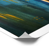 Elephant Print Poster (Ecke)