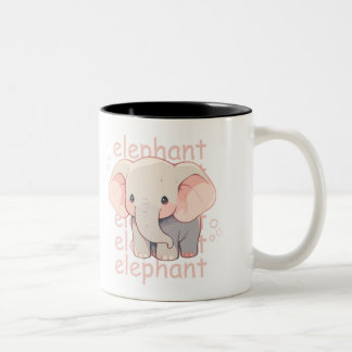 Elephant Print Tasse