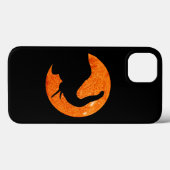 Elephant Profile Solar Eclipse Case-Mate iPhone Hülle (Rückseite (Horizontal))