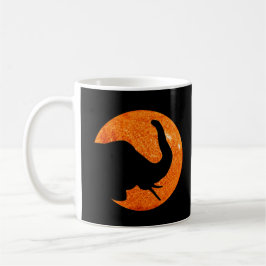 Elephant Profile Solar Eclipse Kaffeetasse