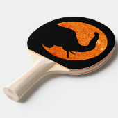 Elephant Profile Solar Eclipse Shadow Tischtennis Schläger (Vorderseite)