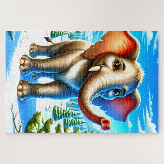 Elephant Puzzle (Horizontal)