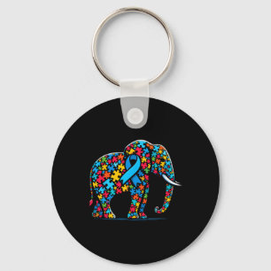 Elephant Puzzle Autism Awareness Autistic Womens Schlüsselanhänger
