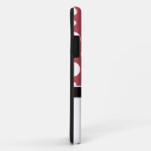Elephant Red & White Polka Dot iPhone 5 Fall Case-Mate iPhone Hülle (Hinten/Rechts)