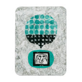 Elephant Remembering Kühlschrank Magnet (Vertikal)