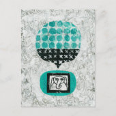 Elephant Remembering Postcard Postkarte (Vorderseite)